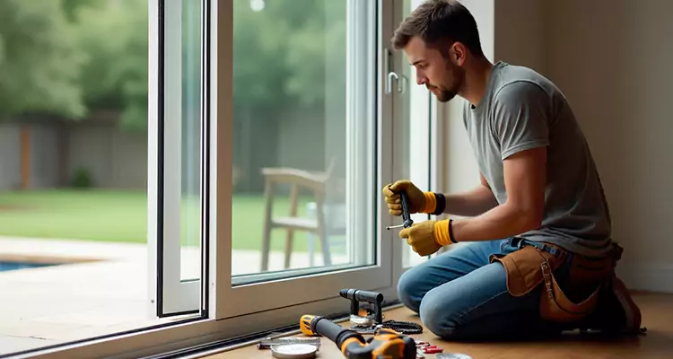 Squeaky Sliding Patio Doors in Rockledge, FL