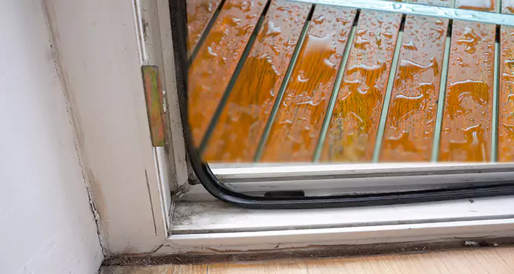 Water Leaking Wooden Patio Doors Repair in Rockledge, FL